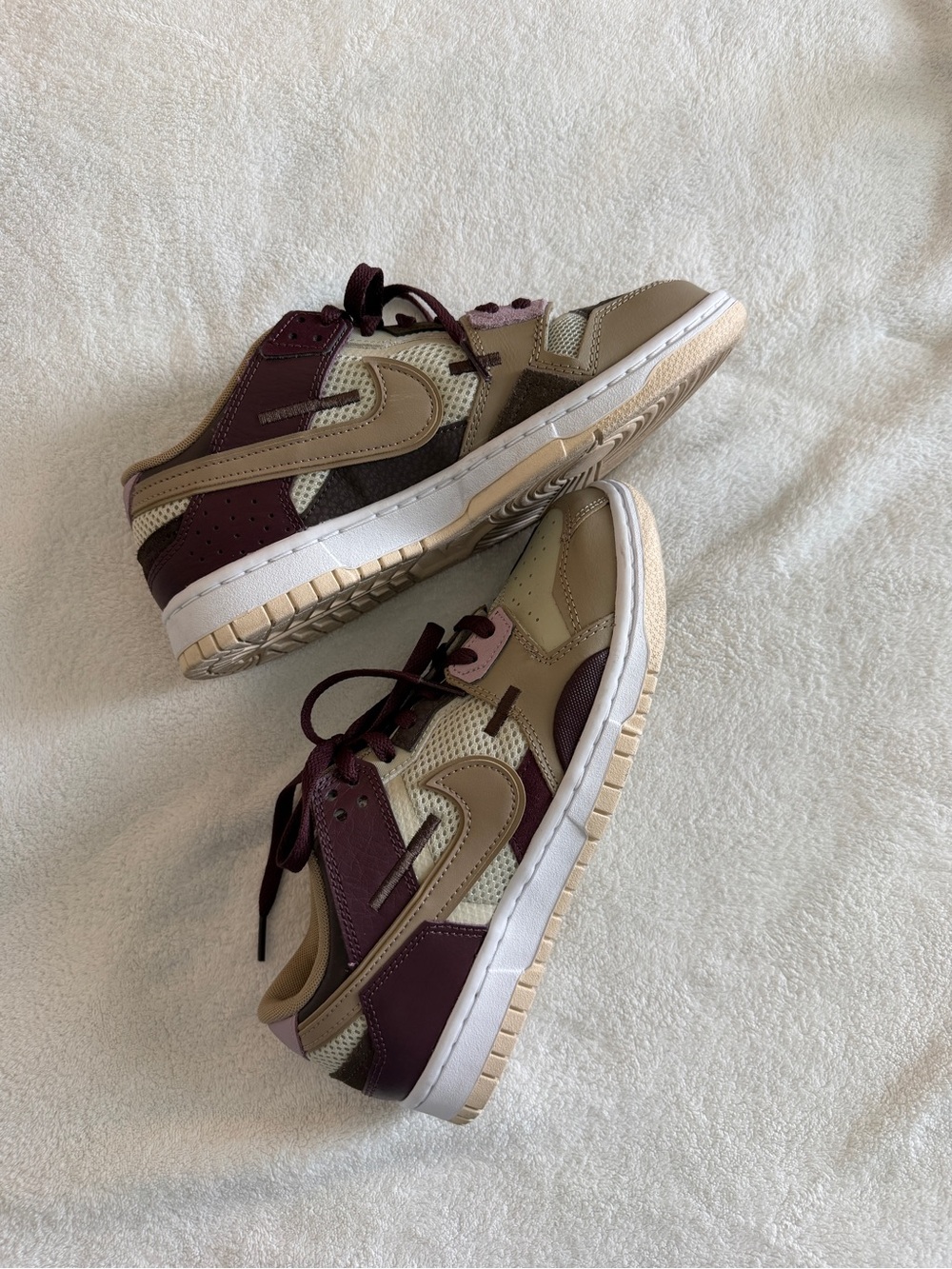 Nike dunk low scrap latte